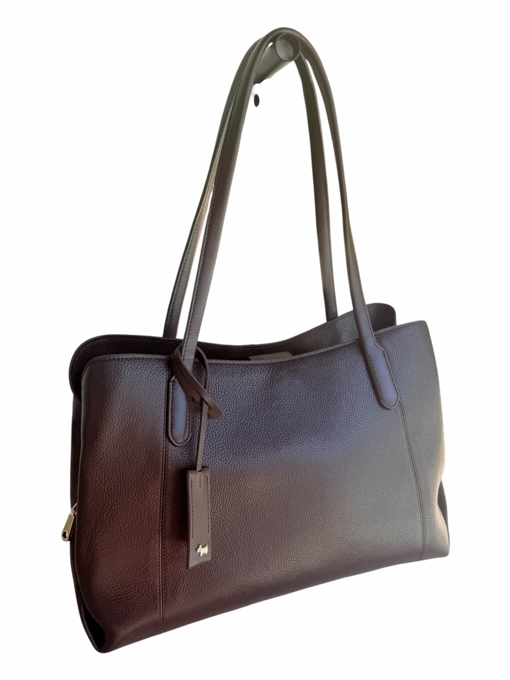 Radley London Provence Avenue Medium Leather Shoulder Bag Dark Oak NWT